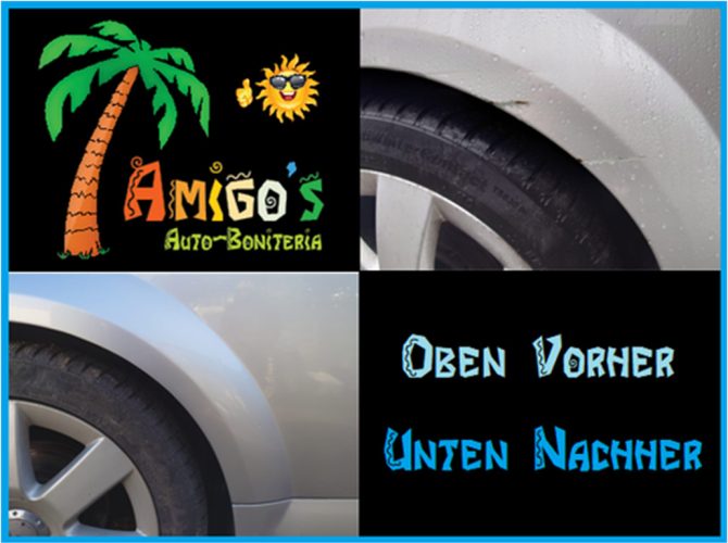 Spot-Repair am Kotflügel